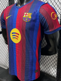 26-27 Barcelona Home Leaked Edition Player Version Soccer Jersey