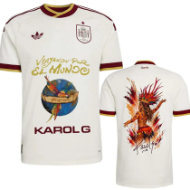 2026-27 Spain Away X-Karol G Graphics Fans Soccer Jersey