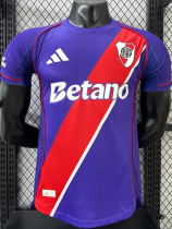 26-27 River Plate Third Player Version Soccer Jersey (双袖广告)