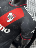 26-27 River Plate Black Special Edition Player Version Soccer Jersey