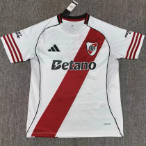 25-26 River Plate Home Fans Soccer Jersey (前Betano)