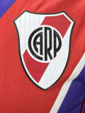 26-27 River Plate Third Player Version Soccer Jersey (双袖广告)