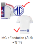 2025-26 Lyon Home Player Version Soccer Jersey