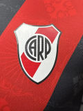 26-27 River Plate Black Special Edition Player Version Soccer Jersey