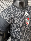 26-27 River Plate Black Player Version Training shirts
