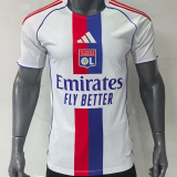 2025-26 Lyon Home Fans Soccer Jersey