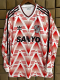 1992-1993 River Plate Home Long Sleeve Retro Soccer Jersey (长袖