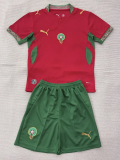 2026-27 Morocco Home Kids Soccer Jersey