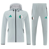 25-26 Algeria Gray Windbreaker Suit (Hoodie)(风衣套装)