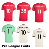 26-27 LIV Red Special Edition Player Version Soccer Jersey