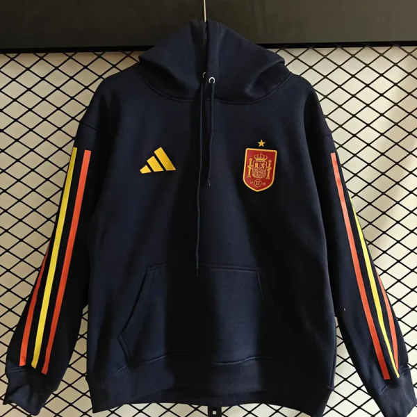 2026-27 Spain Royal blue Hoody 宝蓝色(加绒)