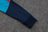 2026-27 Spain Lake blue Jacket Tracksuit #A26011