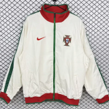 2010-2011 Portugal White Retro Windbreaker