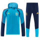 2025-26 Spain Lake blue Windbreaker Suit (Hoodie)(风衣套装)