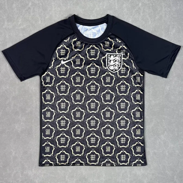 2026-27 England Black Limited Edition Pre-Match Training shirts