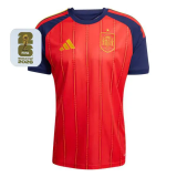 2026-27 Spain Home 1:1 Fans Soccer Jersey (Right-Arm Patch)