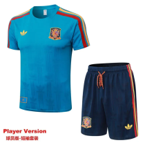 2026-27 Spain Lake blue Player Version Training Short Suit (球员短套装)#D2604