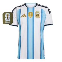 2026-27 Argentina Home 1:1 Fans Soccer Jersey (Right-Arm Patch)