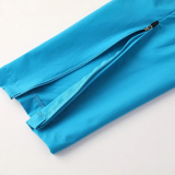 2025-26 Spain Royal Blue Windbreaker Suit (Hoodie)(风衣套装)