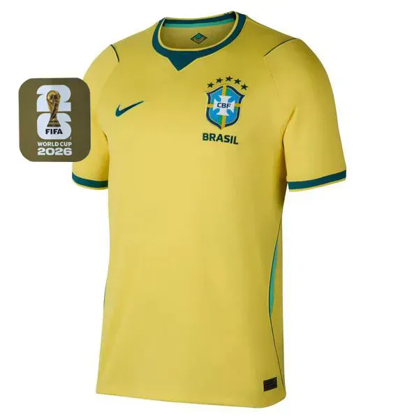 2026-27 Brazil Home Fans Soccer Jersey (Right-Arm Patch)
