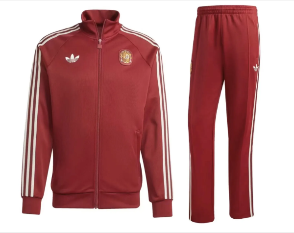2026-27 Spain Red Jacket Tracksuit