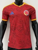 2026-27 Colombia Red Goalkeeper Player Version Soccer Jersey