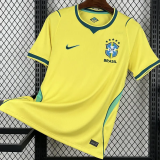 2026-27 Brazil Home Fans Soccer Jersey (Right-Arm Patch)