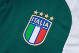 2026-27 Italy Green Kids Half Pull Tracksuit #E26014(童装)(半拉链)