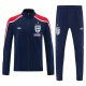 2026-27 England Royal blue Windbreaker Suit (风衣套装)