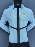 2026 World Cup France White Walkout Jacket (Hooded) #单上衣