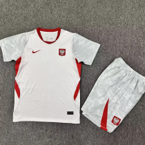 2026-27 Poland Home Kids Soccer Jersey