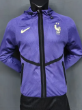 2026 World Cup France Purple Walkout Jacket (Hooded) #单上衣