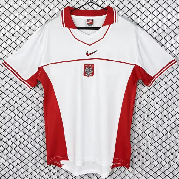1997 Poland Home Retro Soccer Jersey