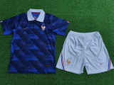 2026-27 France Home Kids Player Version Soccer Jersey (球员童装)
