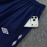 2026-27 England Royal blue Windbreaker Suit (风衣套装)