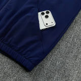 2026-27 England Royal blue Windbreaker Suit (风衣套装)