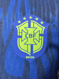 2026-27 Brazil Blue Black Special Edition Player Version Soccer Jersey