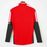 2026-27 Germany Red Top Half Pull Tracksuit (半拉上衣)