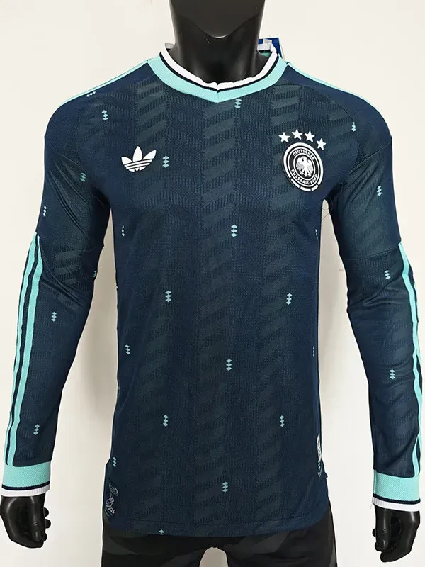 2026-27 Germany Away Long Sleeve Player Version Soccer Jersey (长袖球员)