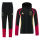 2025-26 Belgium Black Windbreaker Suit (Hoodie)(风衣套装)