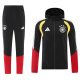 25-26 Germany Black Windbreaker Suit (Hoodie)(风衣套装)