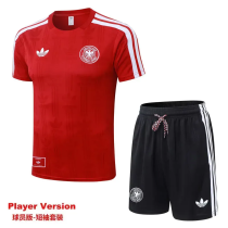 2026-27 Germany Red Player Version Training Short Suit (球员短套装)#D2604