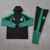 25-26 Mexico Black Windbreaker Suit (Hoodie)(风衣套装)