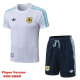2026-27 Argentina White Player Version Training Short Suit (球员短套装)#D2604