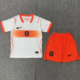 2026-27 Netherlands Away Kids Soccer Jersey