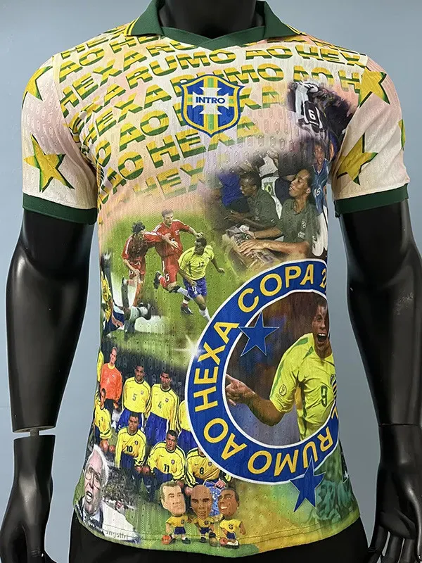 2026 Brazil Special Edition Player Version Training shirts (冠军图)