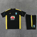2026-27 Brazil Black Training Short Suit