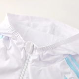 25-26 Argentina White Windbreaker Suit (Hoodie)(风衣套装)