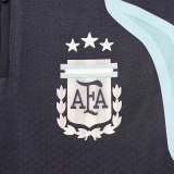 2026-27 Argentina Royal blue Top Half Pull Tracksuit (半拉上衣)