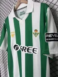 2026 Real Betis Special Edition Fans Soccer Jersey (复古章)